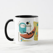 Klassische Retro-Redux-Tasse Tasse (Links)