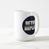 Klassische Retro Replay-Kaffee-Tasse Kaffeetasse (VorderseiteRechts)
