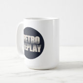 Klassische Retro Replay-Kaffee-Tasse Kaffeetasse (Vorderseite Links)