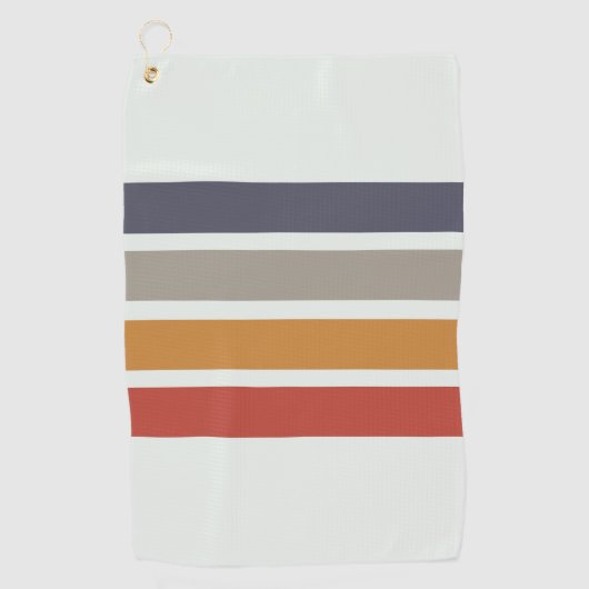 Klassische Retro-Streifen Duschvorhang Wash Tuch (Vorderseite)