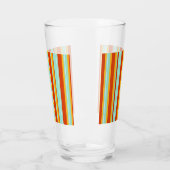 Klassische Retro Streifen modern modern Glas (Links)