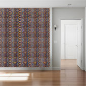 Klassische Rich Blue und Gold griechische Schlüsse Fliese