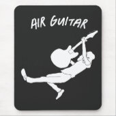 Klassische Rock Air Gitarre Mousepad (Vorne)
