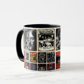 Klassische Rock and Roll Tasse, 11 oz Tasse (Vorderseite Links)