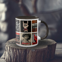 Klassische Rock and Roll Tasse, 11 oz