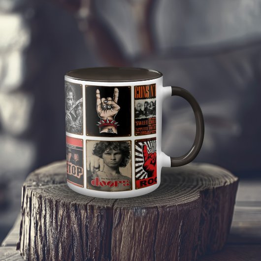 Klassische Rock and Roll Tasse, 11 oz Tasse