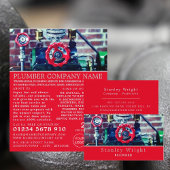 Klassische Rohre, Klempner, Klempnerwerbung Flyer