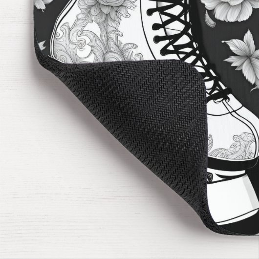 Klassische Roller Skate Art Mousepad (Ecke)