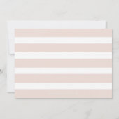 Klassische Romance Foto Save the Date Karte (Rückseite)