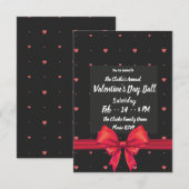 Klassische Romance Valentinstag-Einladungen Einladung (Vorne/Hinten)