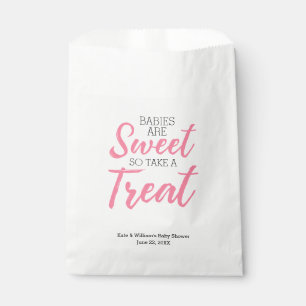 Klassische rosa Baby-süßes Geschenktütchen