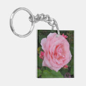 Klassische Rosa Schlüsselanhänger (Vorderseite links)