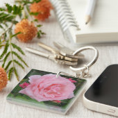 Klassische Rosa Schlüsselanhänger (Vorderseite rechts)