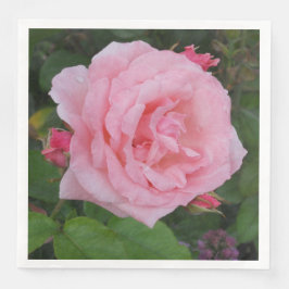 Klassische Rosa Serviette