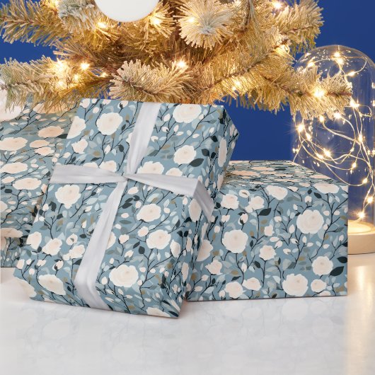 Klassische Rose Einzigartiges Schleifpapier Geschenkpapier (Feiertage)