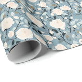 Klassische Rose Einzigartiges Schleifpapier Geschenkpapier (Rolleneckpunkt)