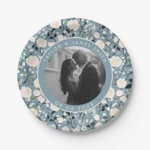 Klassische Rose Hochzeiten Teller für Empfang Part