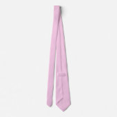 Klassische Rose Solid Color Krawatte (Rückseite)