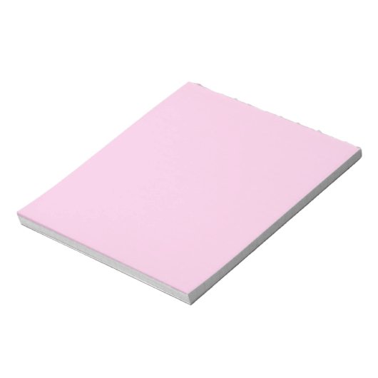 Klassische Rose Solid Color Notizblock (Rotiert)