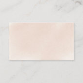 Klassische Rosenblütenschenkammer Begleitkarte (Rückseite)