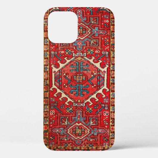 Klassische Rot-Perser-Orientalischer Rug Case-Mate iPhone Hülle (Rückseite)