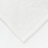 Klassische rote Büffel mit karierten Kiefern Fleecedecke (Ecke)