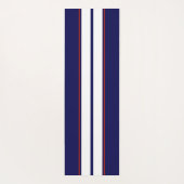 Klassische rote, weiße und blaue Streifen Yogamatte (Rückseite)