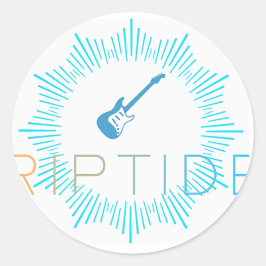 Klassische Round Stickers (Vorderseite)