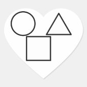 Klassische Round Stickers (Vorderseite)