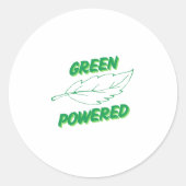 Klassische Round Stickers (Vorderseite)