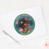 Klassische Round Stickers (Umschlag)