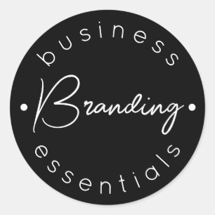 Klassische Round Stickers