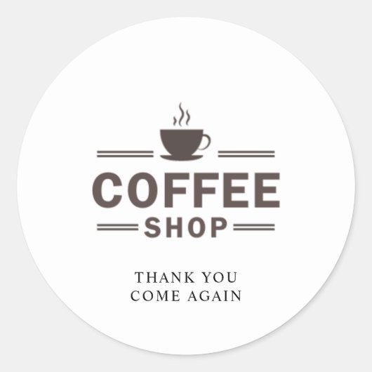 Klassische Round Stickers (Vorderseite)