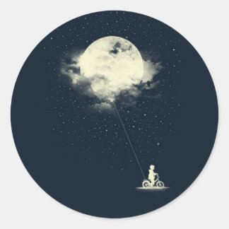 Klassische Round Stickers