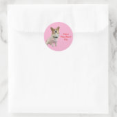 Klassische Round Stickers (Tasche)
