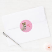 Klassische Round Stickers (Umschlag)