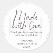 Klassische Round Stickers (Vorderseite)