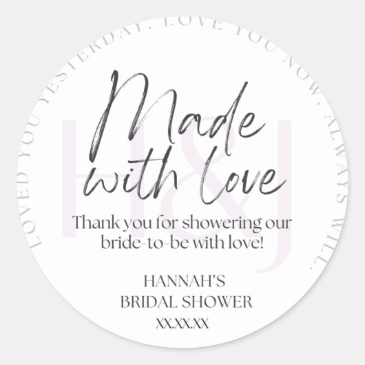 Klassische Round Stickers (Vorderseite)