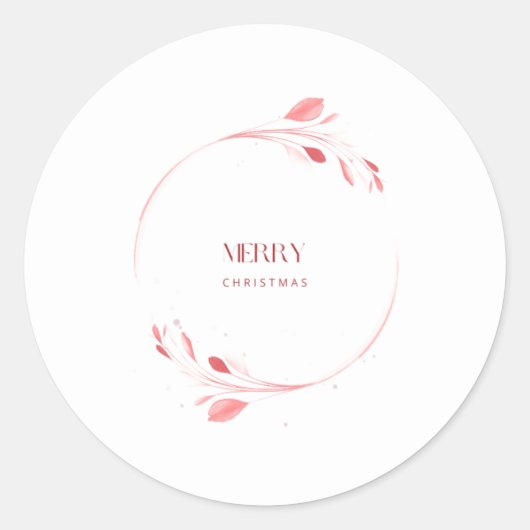 Klassische Round Stickers (Vorderseite)