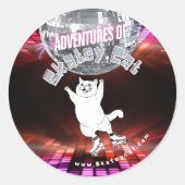 Klassische Round Stickers (Vorderseite)