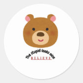 Klassische Round Stickers (Vorderseite)