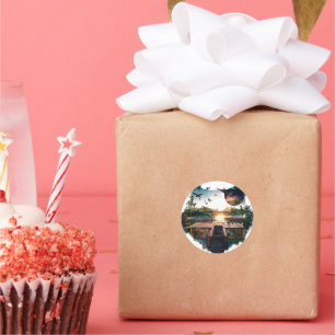 Klassische Round Stickers