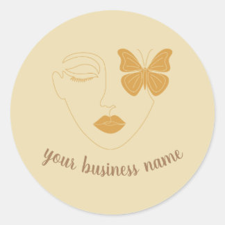 Klassische Round Stickers