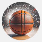 Klassische Round Stickers (Vorderseite)