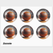 Klassische Round Stickers (Blatt)