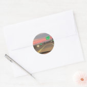 Klassische Round Stickers (Umschlag)