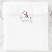 Klassische Round Stickers (Tasche)