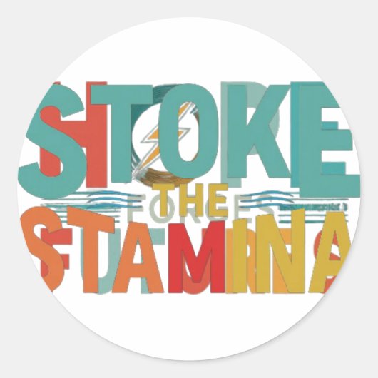 Klassische Round Stickers (Vorderseite)