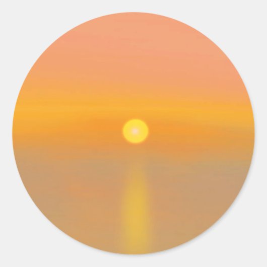 Klassische Round Stickers (Vorderseite)