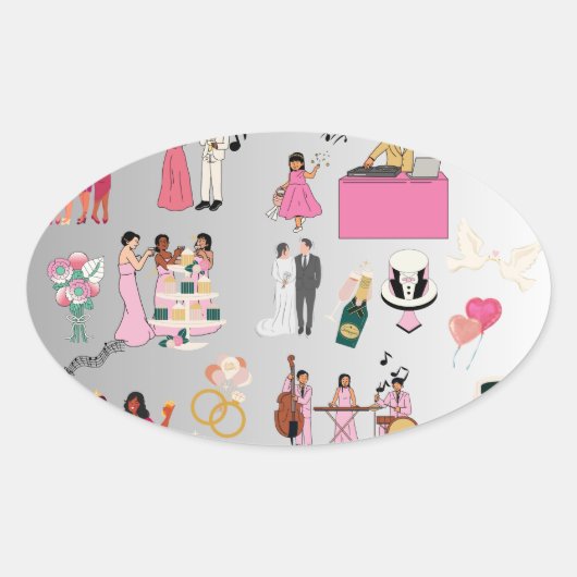 Klassische Round Stickers (Vorderseite)